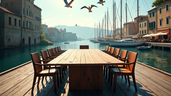 Préparer une réunion professionnelle près du vieux port